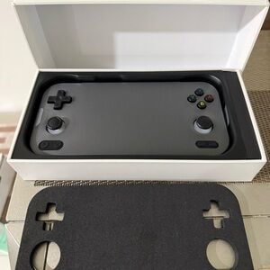 Black Handheld Gaming Console